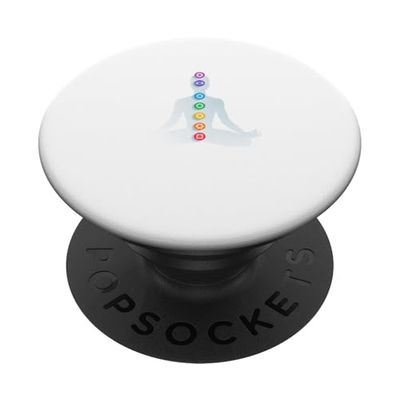 Meditación y Chakras PopSockets PopGrip Adhesivo