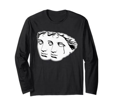 Statua Due Faccia Maglia a Manica