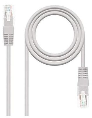 Cable de Red UTP Cat. 6, AWG 24, LSZH, 0.5 m - Conecta Dispositivos y Mejora la Velocidad de Datos en Redes Locales.