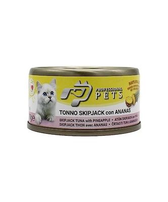 Professional Pets Alimento Gatto Tonno/Ananas Gr.70