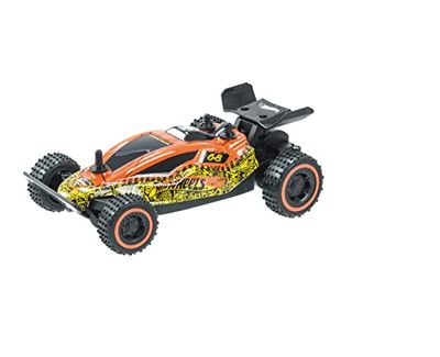 Mondo Motors - Hot Wheels Micro Buggy - macchina radiocomandata per bambini - 2 colori assortiti - Scala 1:28 - 63446