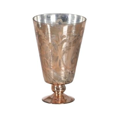 BigBuy Home Fleur décorative en cuivre 16 x 16 x 25 cm