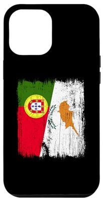 Portugal Cyprus Half Flag Portuguese Cypriot Heritage Case for iPhone 12 Pro Max