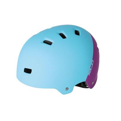 XLC BH-C22 CASCO URBANO T.53-59 TURQUESA/LILA