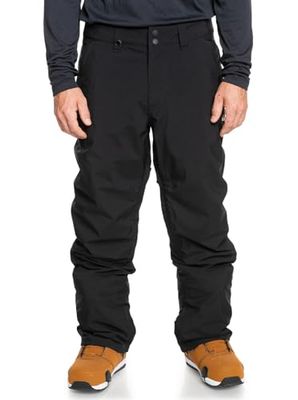 Quiksilver Z0OL0| Estate-Pantaloni da Snowboard da Uomo, True Black, XL