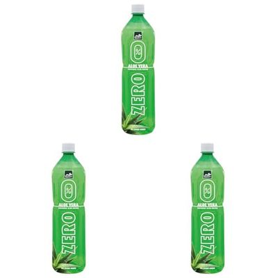 Tropical Drink Aloe Zero, Bevanda Aloe Vera Zero Zuccheri e Zero Calorie, Aroma Delicato e Rinfrescante, Sapore Dolce, Ideale da Gustare in Ogni Momento, Bottiglia in PET da 1,5L (Confezione da 3)