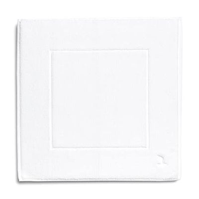 möve Superwuschel Tapis de Bain, Coton, Snow, 60 x 60 cm