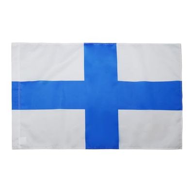 Stad Marseille Vlag 90x60 cm voor een paal - Marseillevlag 60 x 90 cm - Banner 2x3 ft met gat - AZ FLAG