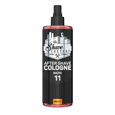 The Shave Factory Aftershave Cologne for Men – Baltic 400ml – Refreshing and Invigorating Fragrance – Citrus and Earthy Wood with a Crisp Coastal Touch – Soothes Irritation, Refreshes the Skin