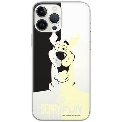 ERT GROUP mobiltelefonfodral för Samsung S9 PLUS originalt och officiellt licensierat Scooby Doo mönster 008 Vit optimalt anpassad till formen på mobiltelefonen, gedeeltelijk transparant