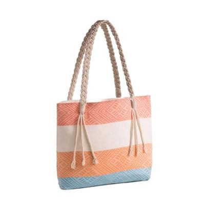 Sancarlos Waves Beach Bag, Red, 40 x 50 cm