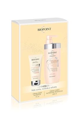 Biopoint - Presentset Undernäring Kroppskräm 500 ml och närande handkräm 75 ml, skyddande åtgärder för torr och mycket torr hud, näringshud, mjuk och sammetslen