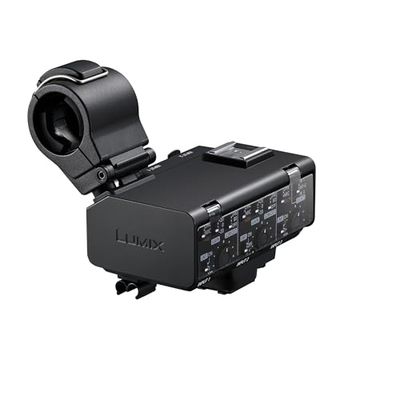 Panasonic Lumix DMW-XLR2E | Module XLR autoalimenté XLR2 (Compatible Hybride Micro 4/3 GH7) Noir