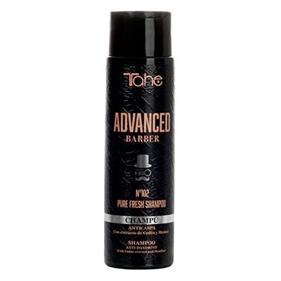 Tahe Advanced Barber nej.102 rent färskt anti-mjäll schampo, 300 ml