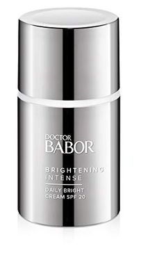 DOCTOR BABOR Daily Bright Cream SPF 20, mot hudmissfärgningar, med solskyddsfaktor, ljusare, 1 x 50 ml