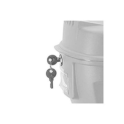 M-Wave Serrure de Rechange pour topcase de vélo Mixte Adulte, Argent