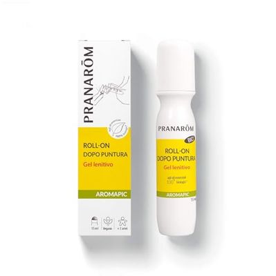 Pranarôm - Aromapic - Roll-On Dopo Puntura Bio per un Sollievo Immediato, con Lavanda spica et Menta selvatica - Adatto Ai Bambini Dai 3 Anni In Su - 15ml