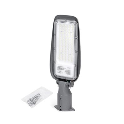 VoltShine Faretto LED SMD 4.5W 3000K GU10 con copertura in plastica bianca, angolo di 110°, confezione da 6, ideale per illuminazione domestica e commerciale.