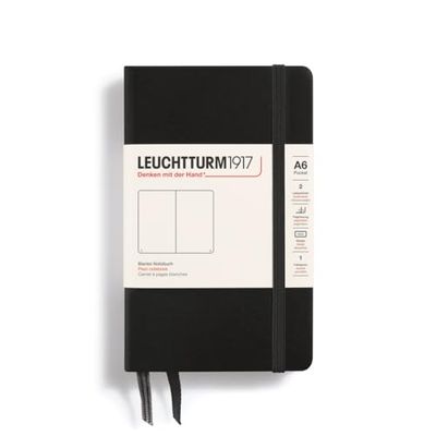 Notes Pocket Leuchtturm1917 gladki czarny 317257