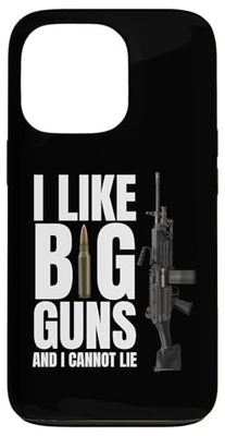Gun Rights Second Amendment US Flag Assault Sniper Rifle Gun Case for iPhone 13 Pro
