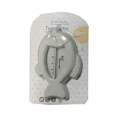 Duffi Baby 0928-11 - Set termómetro infantil de baño, gris, unisex