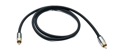 System-S Audio RCA kabel 100 cm 1-polige stekker naar stekker adapter