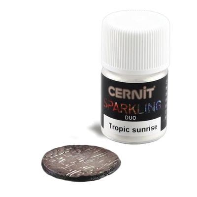 Cernit (una marca Clairefontaine) CE6130002003C – Cernit Sparkling 2 gr Duo Tropic Sunrise
