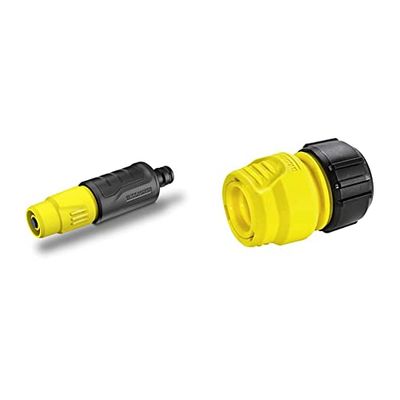 Kärcher Irrigazione - Lancia per Tubi da Giardino con possibilità di regolare della pressione & Irrigazione - Raccordo universale 1/2” - 5/8” - 3/4” - sfuso