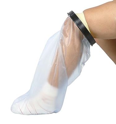 PEPE - Waterdichte Gipshoes Voet (60 cm), Waterproof Cast Cover for Adults, Waterdichte Beenbeschermers, Gipshoes Been