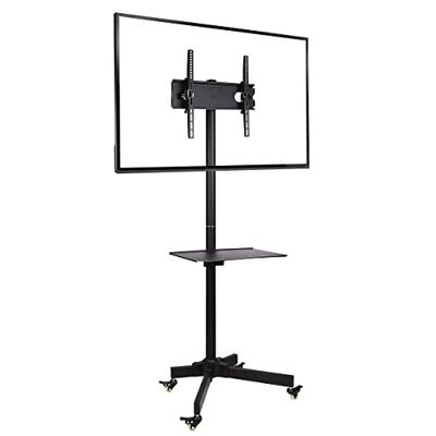 Universal Justerbart Hjulställ för LCD LED-TV, 32" - 55", Lutning, Svart