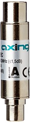 Axing TZU 198-63 DVB-T laagpassfilter (5-862 MHz, coaxstekker - coaxbus)