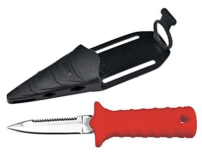 Seac Samurai, Dyk kniv för fridykning och dykning, Spjutfiskekniv med kardborreband