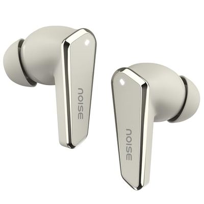 Noise Buds N1 - Auricolari in-ear True Wireless con finitura cromata, 40 ore di riproduzione, Quad Mic con Enc, Latenza ultra bassa (fino a 40 Ms), Instacharge (10 minuti = 120 min), BT V5.3 (Calm
