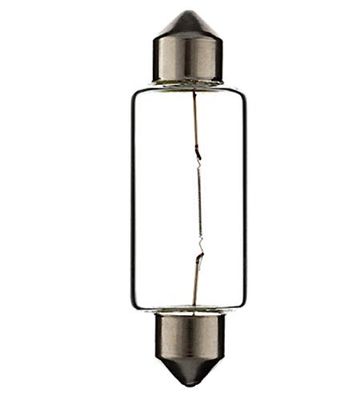 LAMPADINA 24V 15W SV8.5 11x44MM AUTO LAMPADA COFANO CRUSCOTTO TETTUCCIO INTERNO FARO lampeggiante