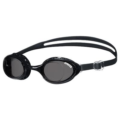 arena Air-Soft Lunettes de Natation Unisexe Adulte, Lunettes de Natation à Larges Lentilles, avec Traitement Anti-Buée et Protection UV, Pont de Nez Auto-Ajustable, Joint d'Air