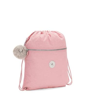 Kipling SuperTABOO Medium Backpack, Rosa (Bridal Rose), Supertaboo