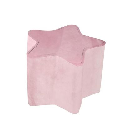 roba Lil Sofa Stervormige Poef voor Kinderen, Roze