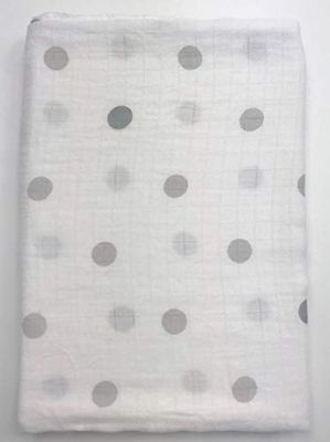 Baby Comfort Voile bedrukt, 100% bamboe, 1 stuks, 120 x 120 cm