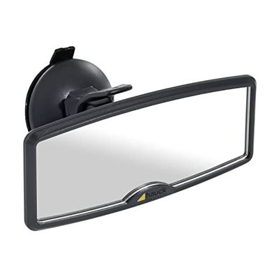 hauck Watch Me 2 Espejo Retrovisor Coche Bebe, para Sillas en Dirección Marcha, Gran Sujeción, Fácil Instalación, Espejo Coche Bebe, 12 x 8 cm, Negro