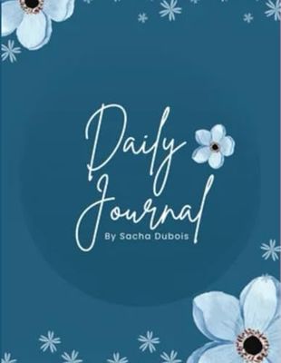 Blossom Thoughts: Elegant Floral A4 Notebook