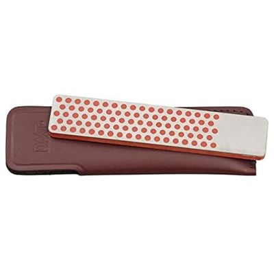 DMT Diamond Whetstone - Afilador (4", para maquinistas con una zona de diamante continua fina de 1")