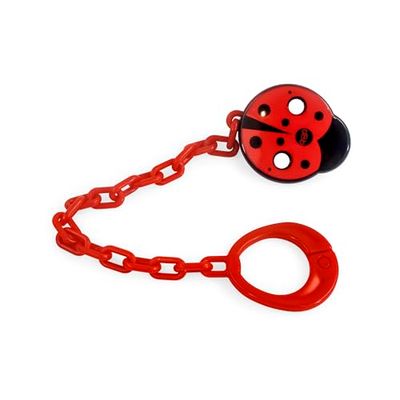 dBb Remond - Corrente de chupeta, design de joaninha multicolor