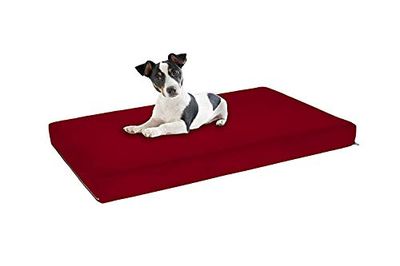 Sogni e Capricci Pets BORDEAUX-60X50X5CM Materassino Morbidoso, Esterno 100% Microfibra, Bordeaux, 60 x 50 cm