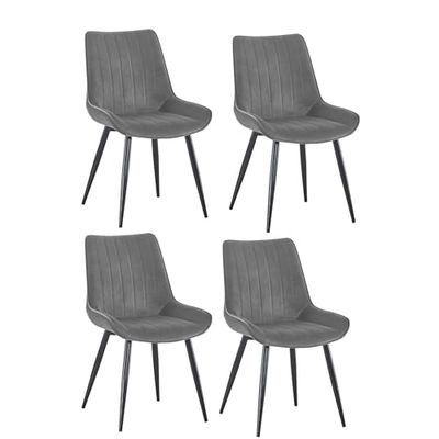SHIITO Eetkamerstoelen Vega | Comfort en stijl voor uw huis | grijze bekleding