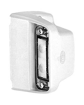 HELLA 2KA 012 271-231 Licence Plate Light - LED - 24/12V - mounting/Bolted - Lens Colour: Crystal clear - Cable: 2000mm - Plug: Blade Terminal Sleeve - Lateral Mounting - Quantity: 1