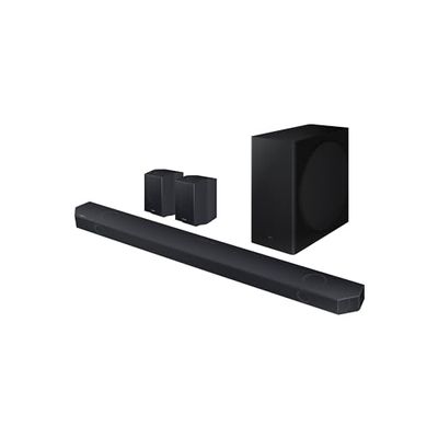 Samsung Soundbar HW-Q930D/ZF - Dolby Atmos Wireless, Q-Symphony, 9.1.4 kanalen, SpaceFit Sound Pro en compatibel met spraakassistenten