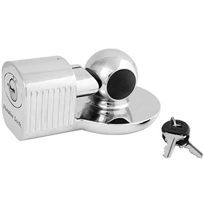 Master Lock 377EURDAT Antirrobo de Enganche Universal Plateado