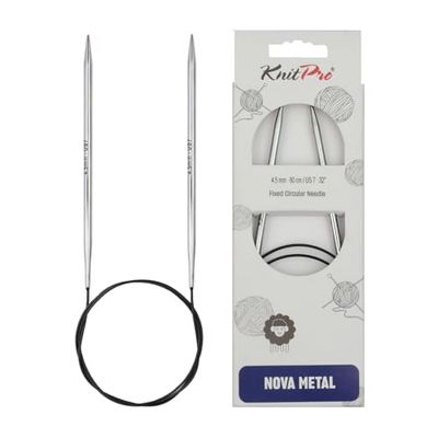 KnitPro KP11338 Nova Aiguille Circulaire Fixe Bois Multicolore 17 x 0,4 x 9 cm