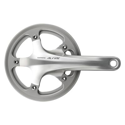 Shimano 2092831400 kedjehjulsgarnitur, silver, 17 x 17 x 3 cm