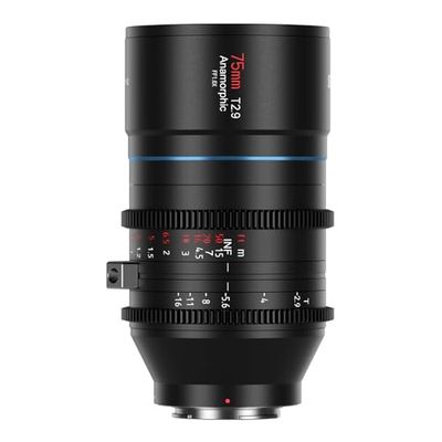 SIRUI Obiettivo Anamorfico del Cinema della Lente Full-frame da 75mm T2.9 1,6 x (L Mount)